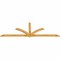 Ekena Millwork Redmond Rough Sawn Timber Gable Bracket, Western Red Cedar, 108"W x 36"H x 2"D x 4"F, 8/12 Pitch GBW108X36X0204RED00RWR - alternate 4